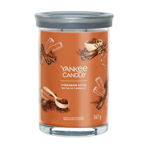 Signature Collection Large Tumbler 2-Docht (567 g) - Cinnamon Stick
